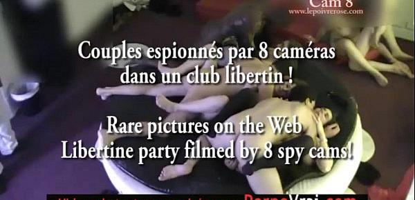  Spy cam at french private party! Camera espion en soiree privee. Part368